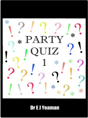 cover image of Party Quiz 1